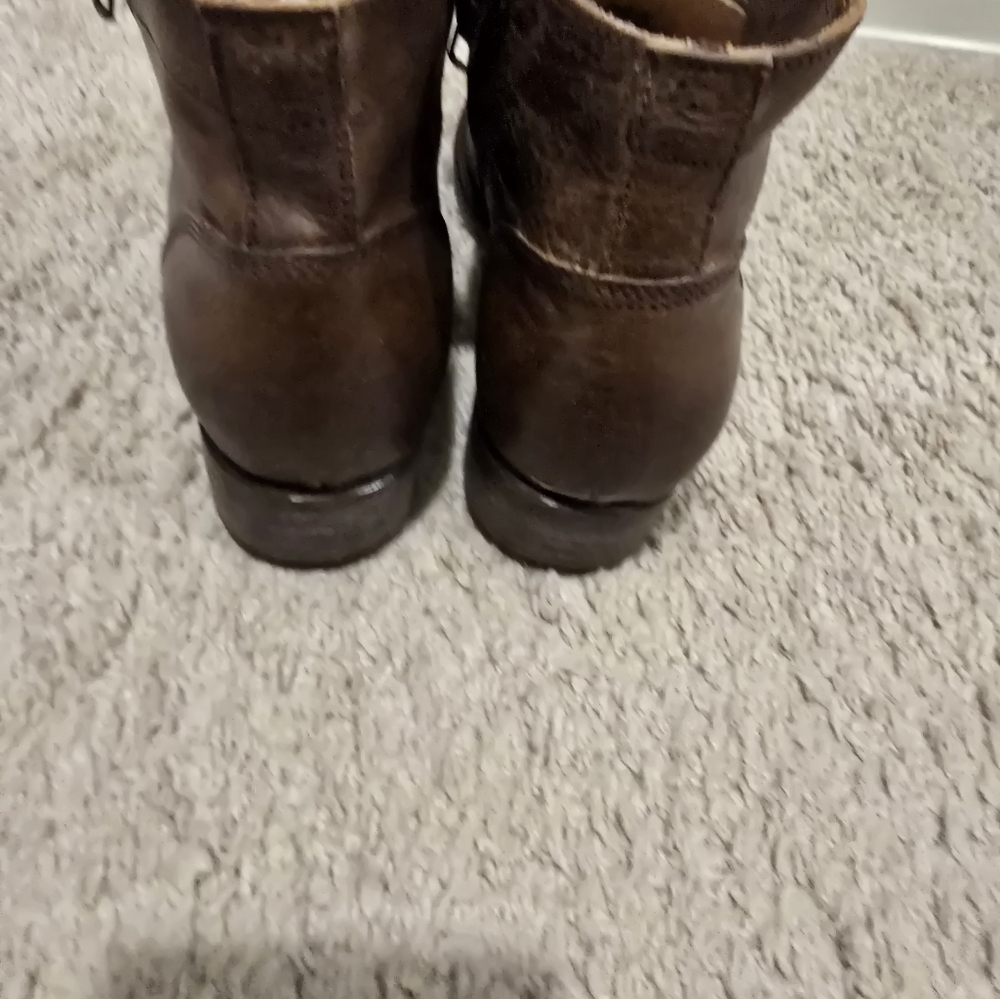 Freebird by Steven Dark Brown Lace-Up Ankle Boots - Picture 4 of 5